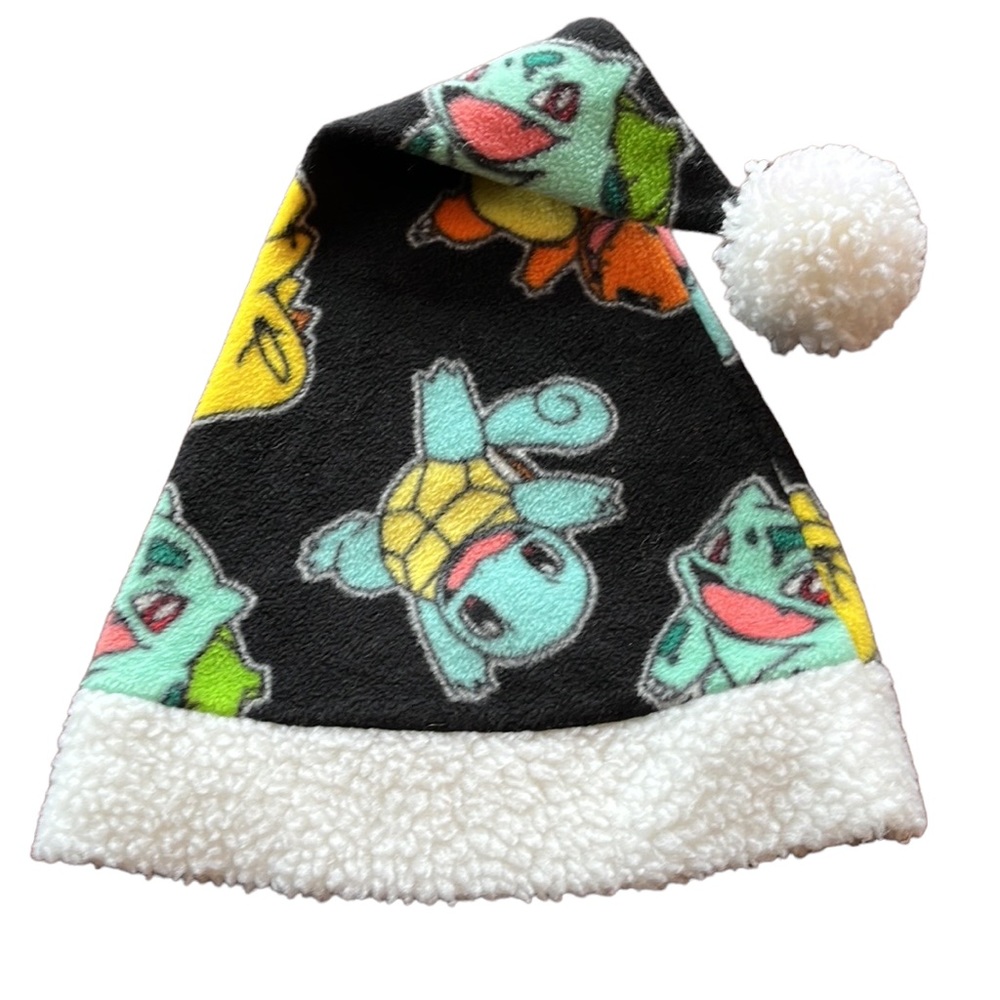Pokémon Fleece Santa Hat